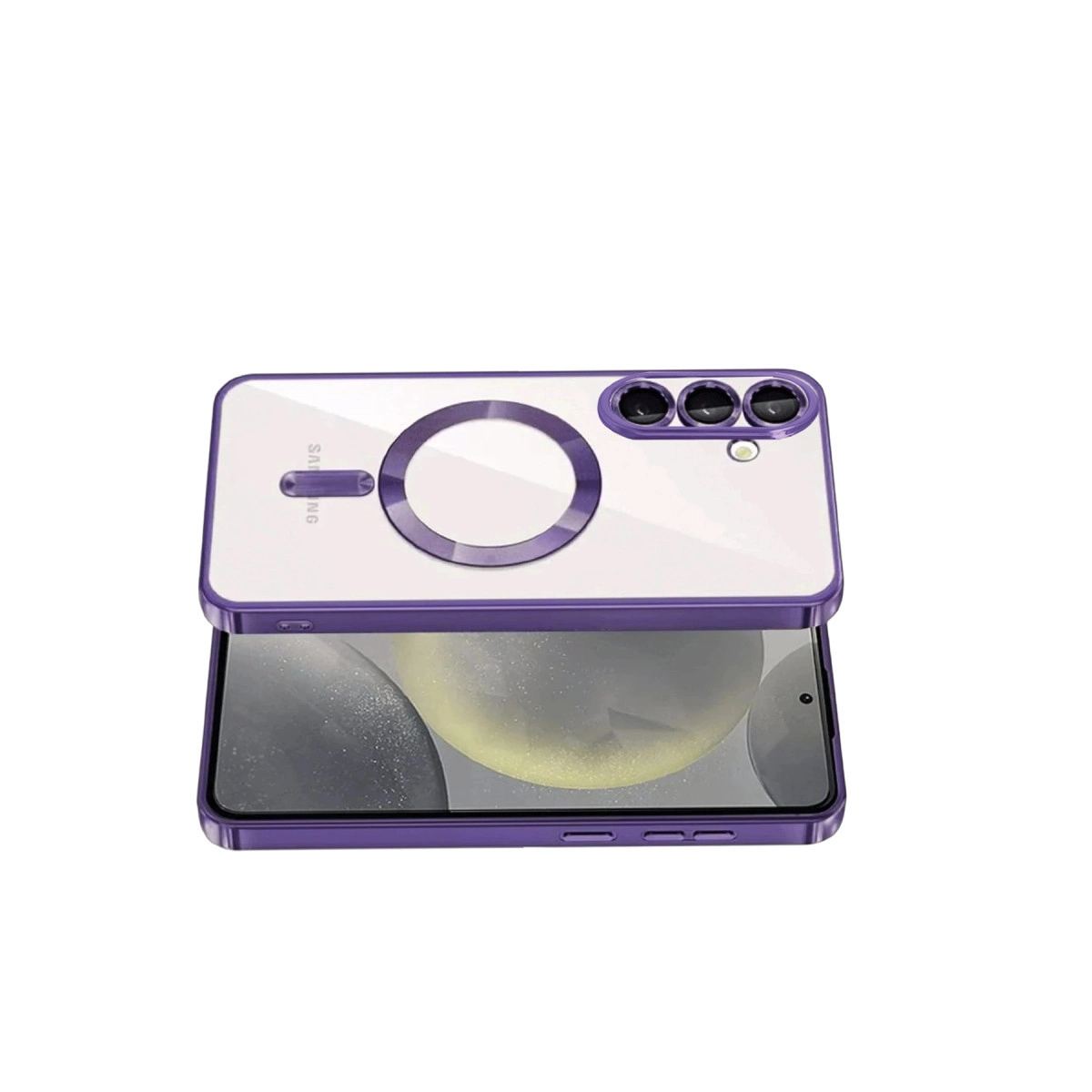 Samsung Galaxy A37 5g Kross Magneticsafe Kapak - Mor