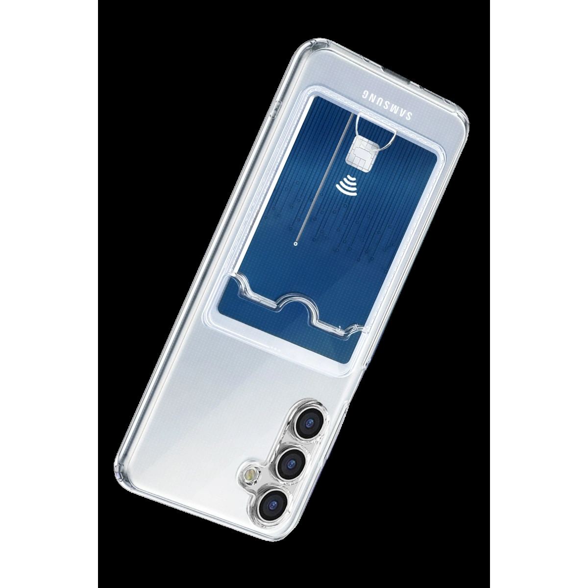 Samsung Galaxy A57 5g Kart Şeffaf Silikon - Şeffaf