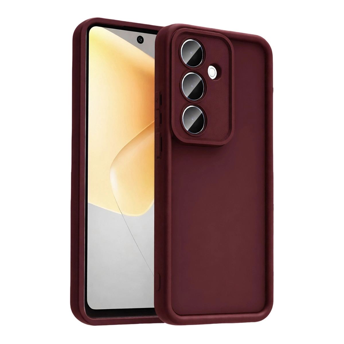 Samsung Galaxy A57 5g Viera Silikon - Bordo