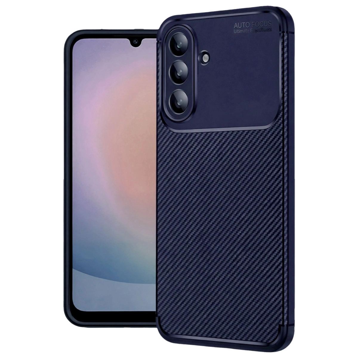 Samsung Galaxy A57 5g Auto Focus Karbon Kapak - Lacivert