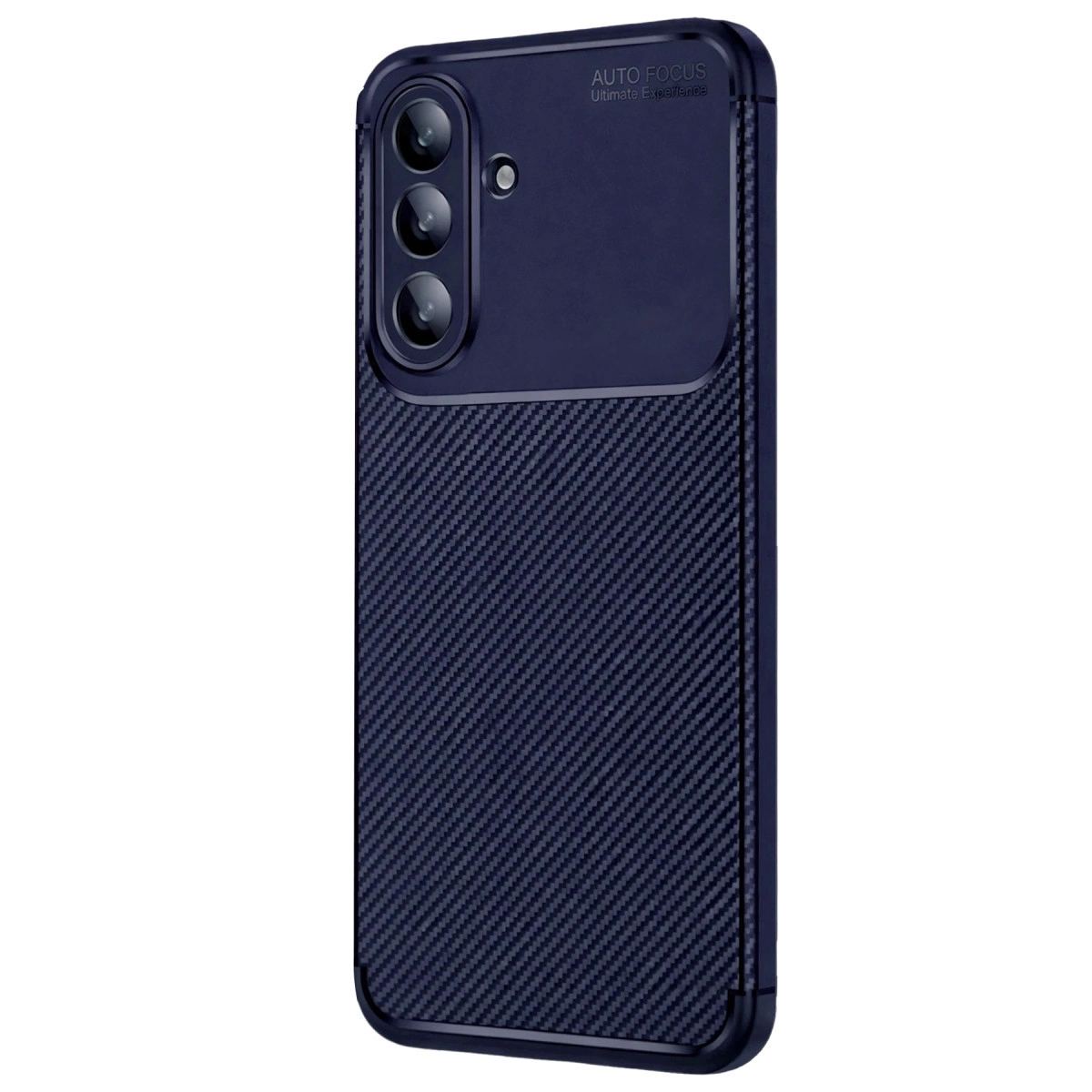 Samsung Galaxy A57 5g Auto Focus Karbon Kapak - Lacivert