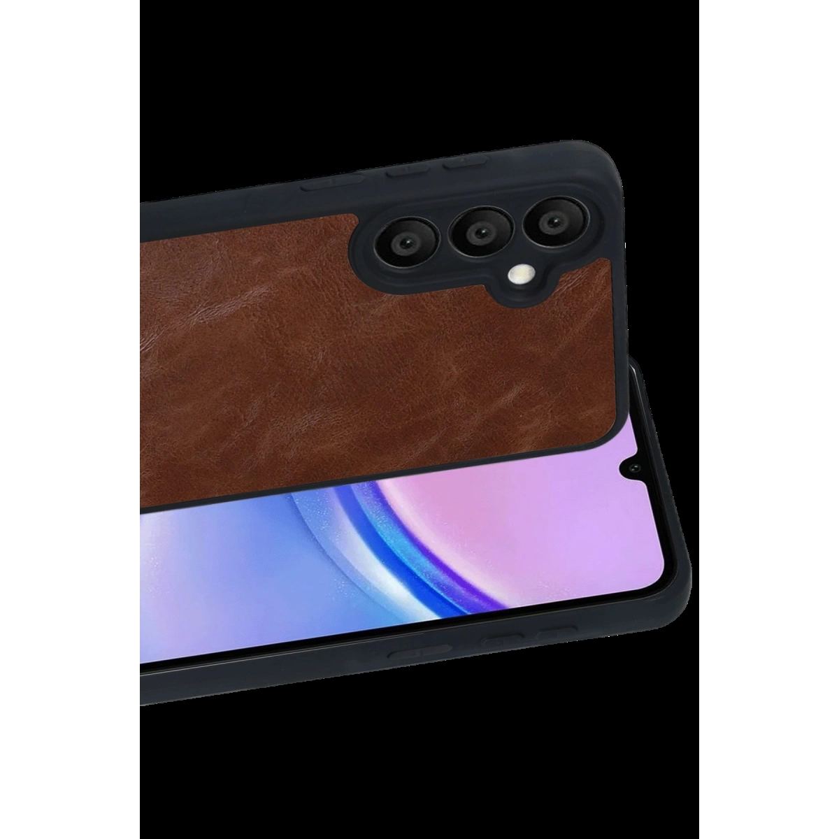 Samsung Galaxy A57 5g Aras Deri Kapak - Taba