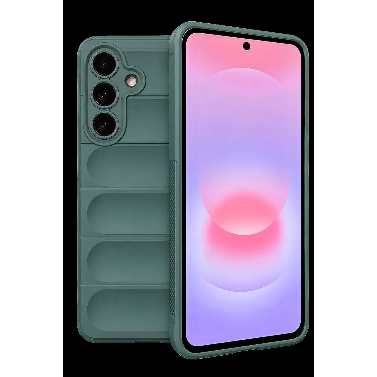 Samsung Galaxy A37 5g Optimum Silikon - Koyu Yeşil