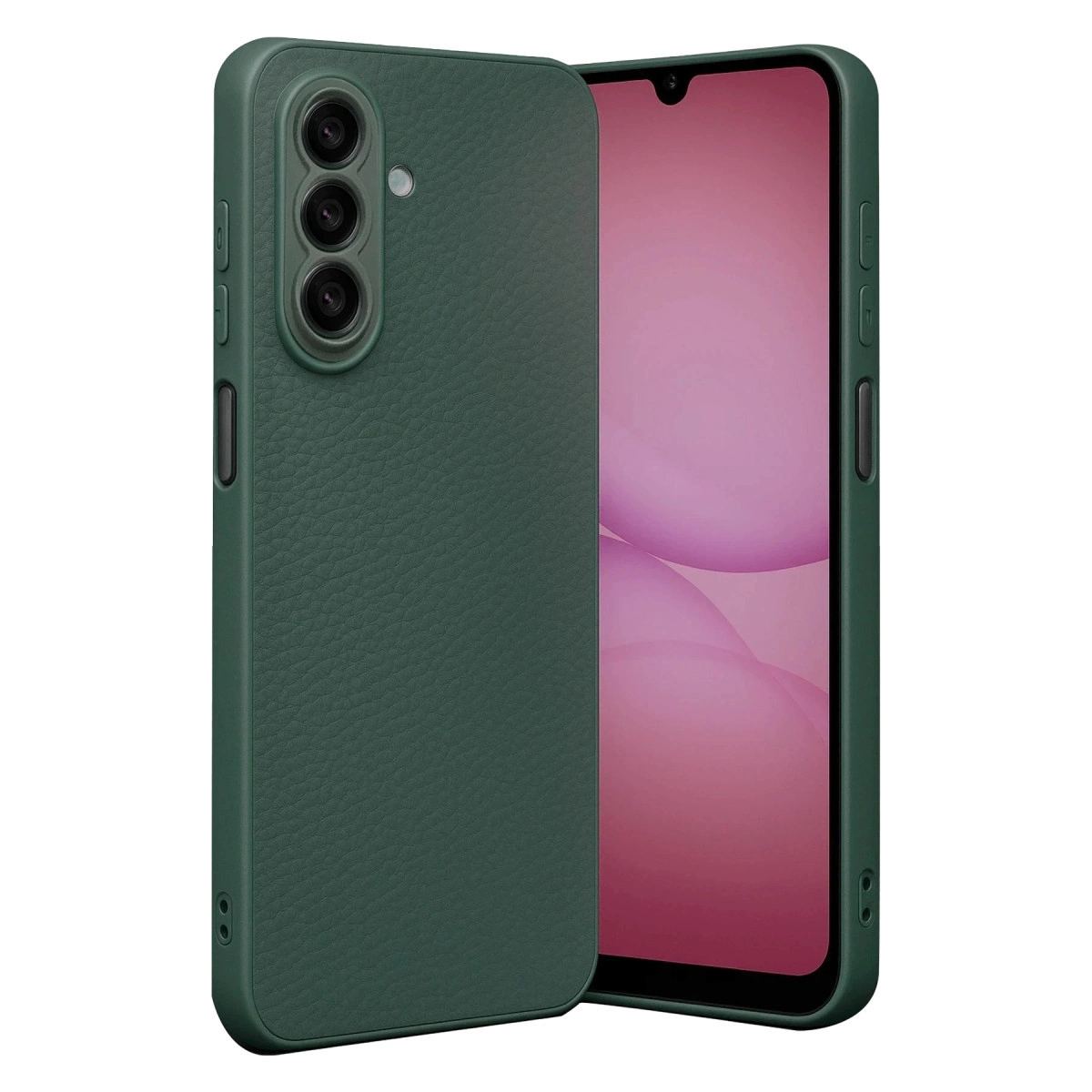 Samsung Galaxy A37 5g Thermax Silikon Kılıf - Koyu Yeşil