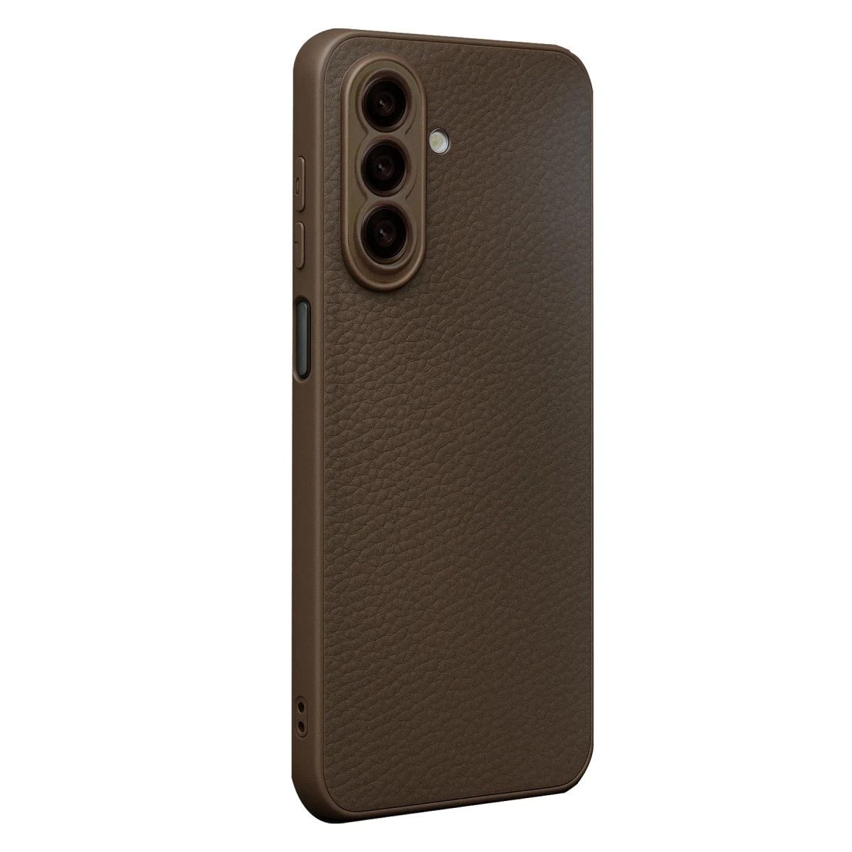 Samsung Galaxy A57 5g Thermax Silikon Kılıf - Kahverengi