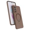 Samsung Galaxy A57 5g Regal Magsafe Standlı Kapak - Çöl Titanyum