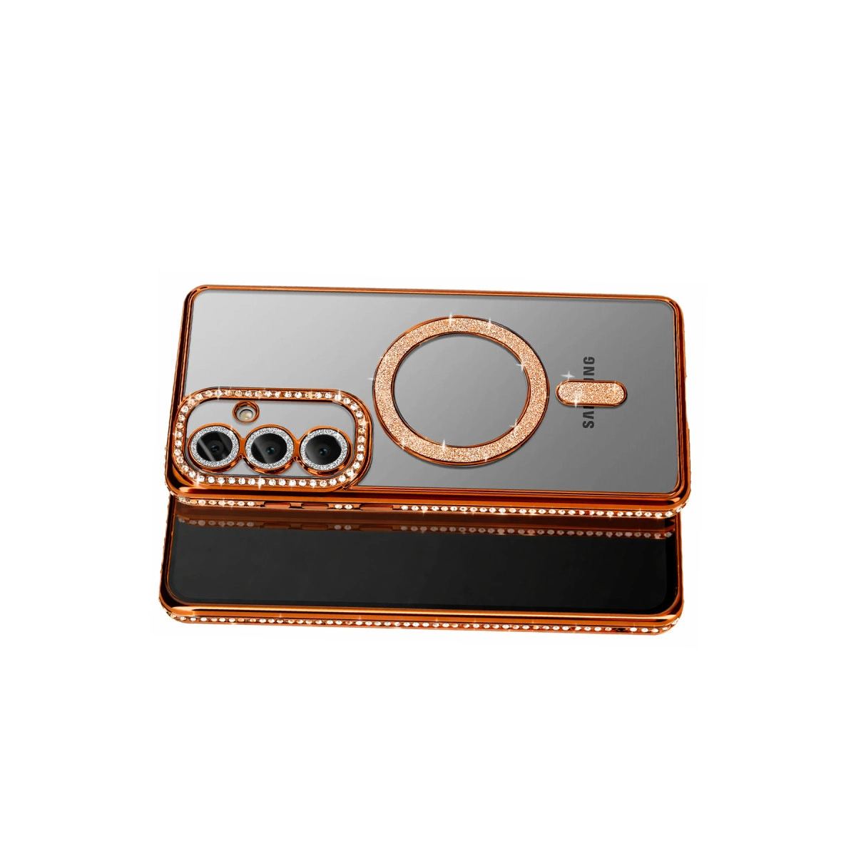 Joko Samsung Galaxy A37 5g Joke Simli Magneticsafe Kılıf - Turuncu