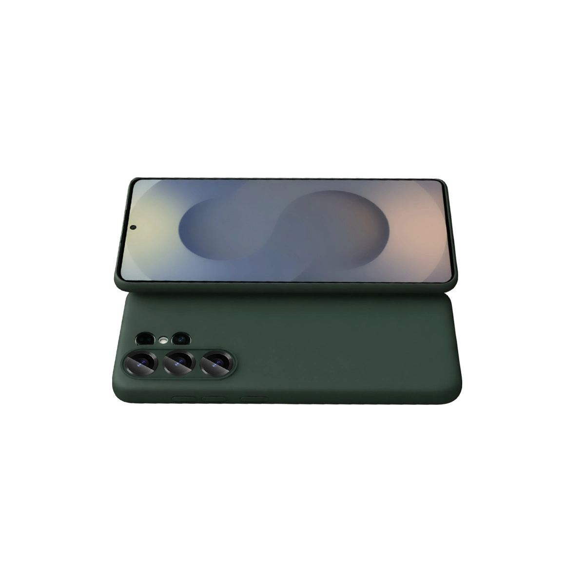 Samsung Galaxy S26 Ultra First Silikon - Koyu Yeşil