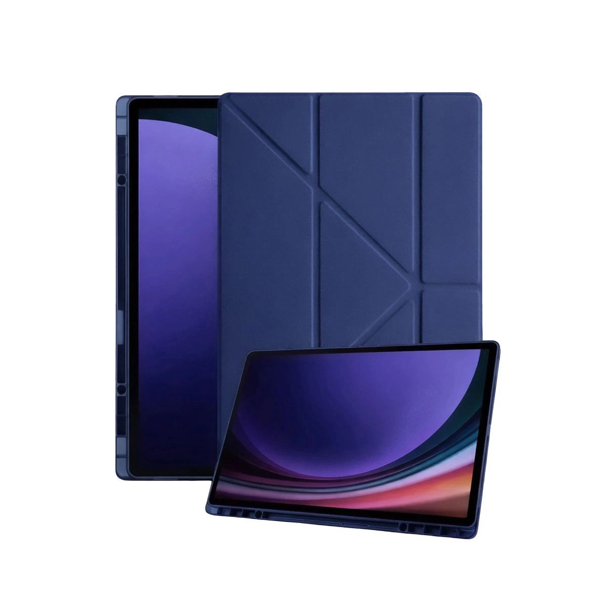 Samsung Galaxy X730 Tab S11 Kalemlikli Mars Tablet Kılıfı - Lacivert