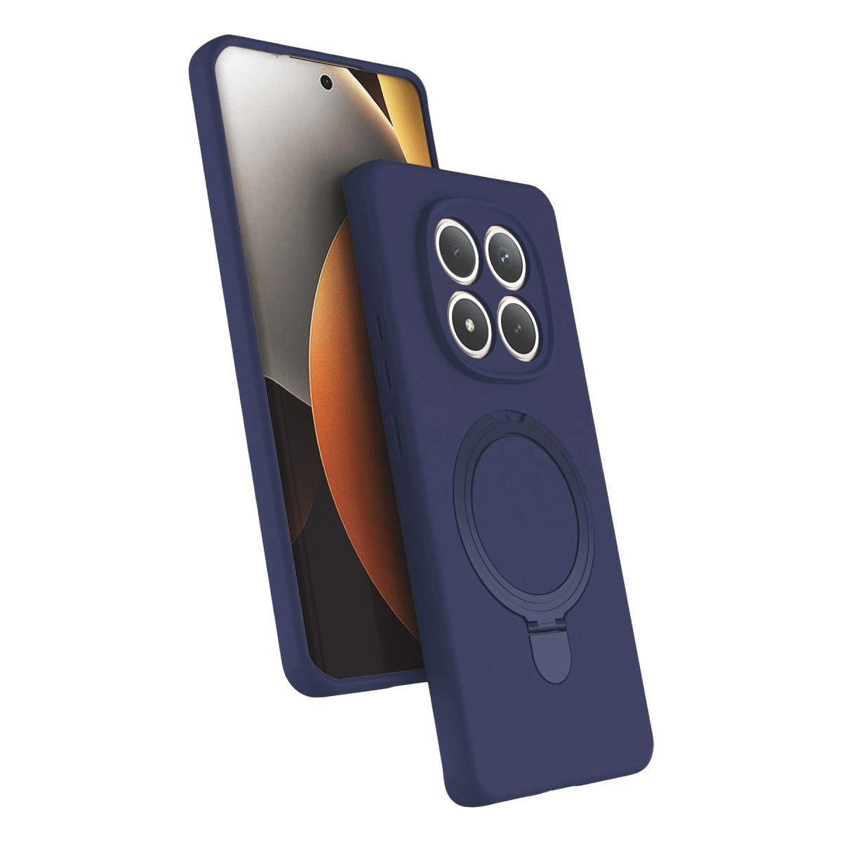 Xiaomi Redmi Note 15 Pro 5g Regal Magsafe Standlı Kapak - Lacivert