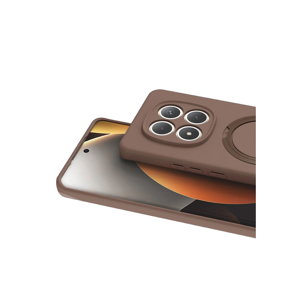 Xiaomi Redmi Note 15 Pro 5g Regal Magsafe Standlı Kapak - Çöl Titanyum