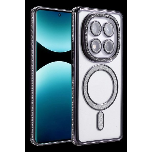 Xiaomi Redmi Note 15 Pro 4g Joke Simli Magneticsafe Kılıf - Siyah
