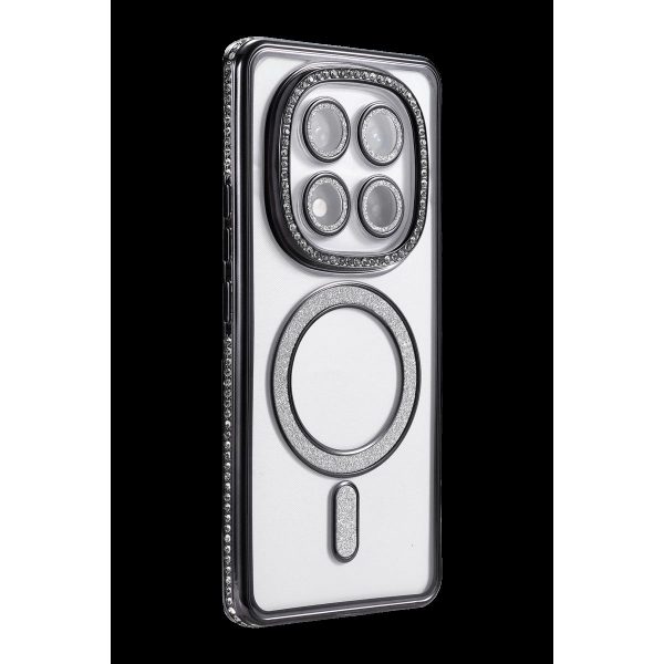 Xiaomi Redmi Note 15 Pro 4g Joke Simli Magneticsafe Kılıf - Siyah