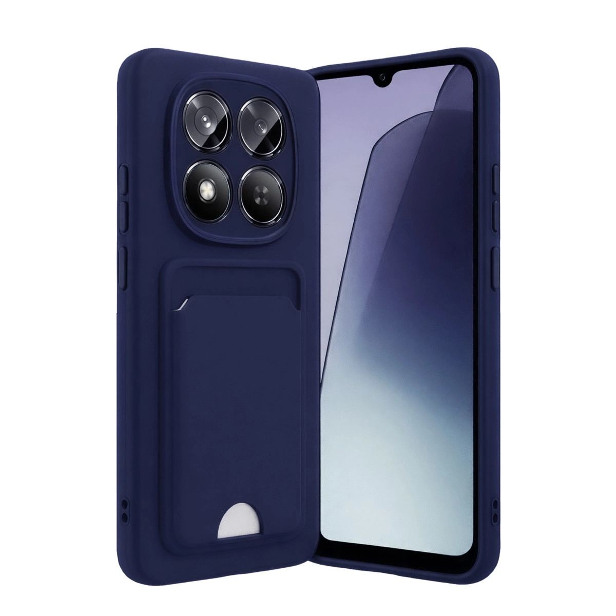 Xiaomi Redmi Note 15 4g Kelvin Kartvizitli Silikon - Lacivert