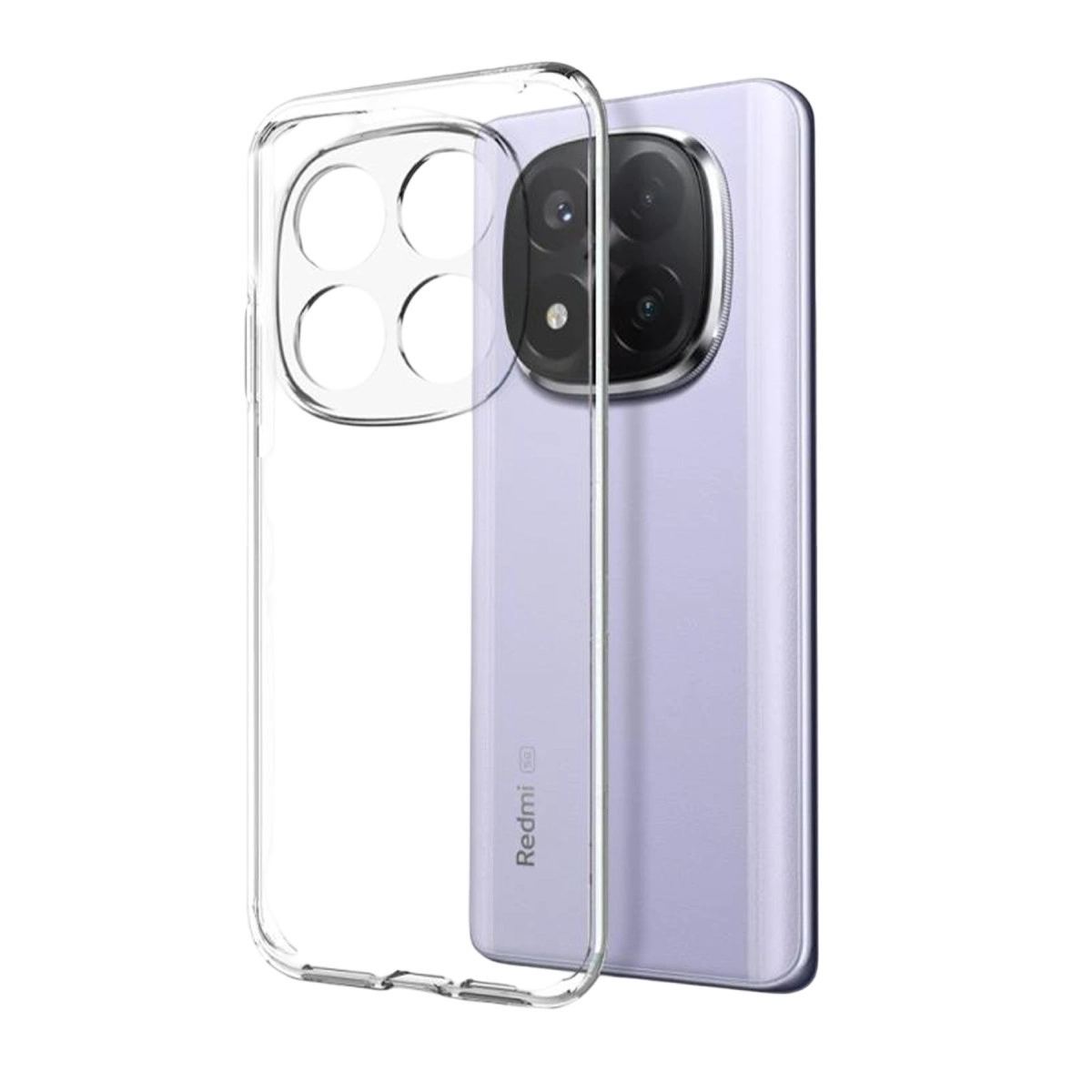 Xiaomi Redmi Note 15 Pro Plus 5g Lüx Şeffaf Silikon - Şeffaf