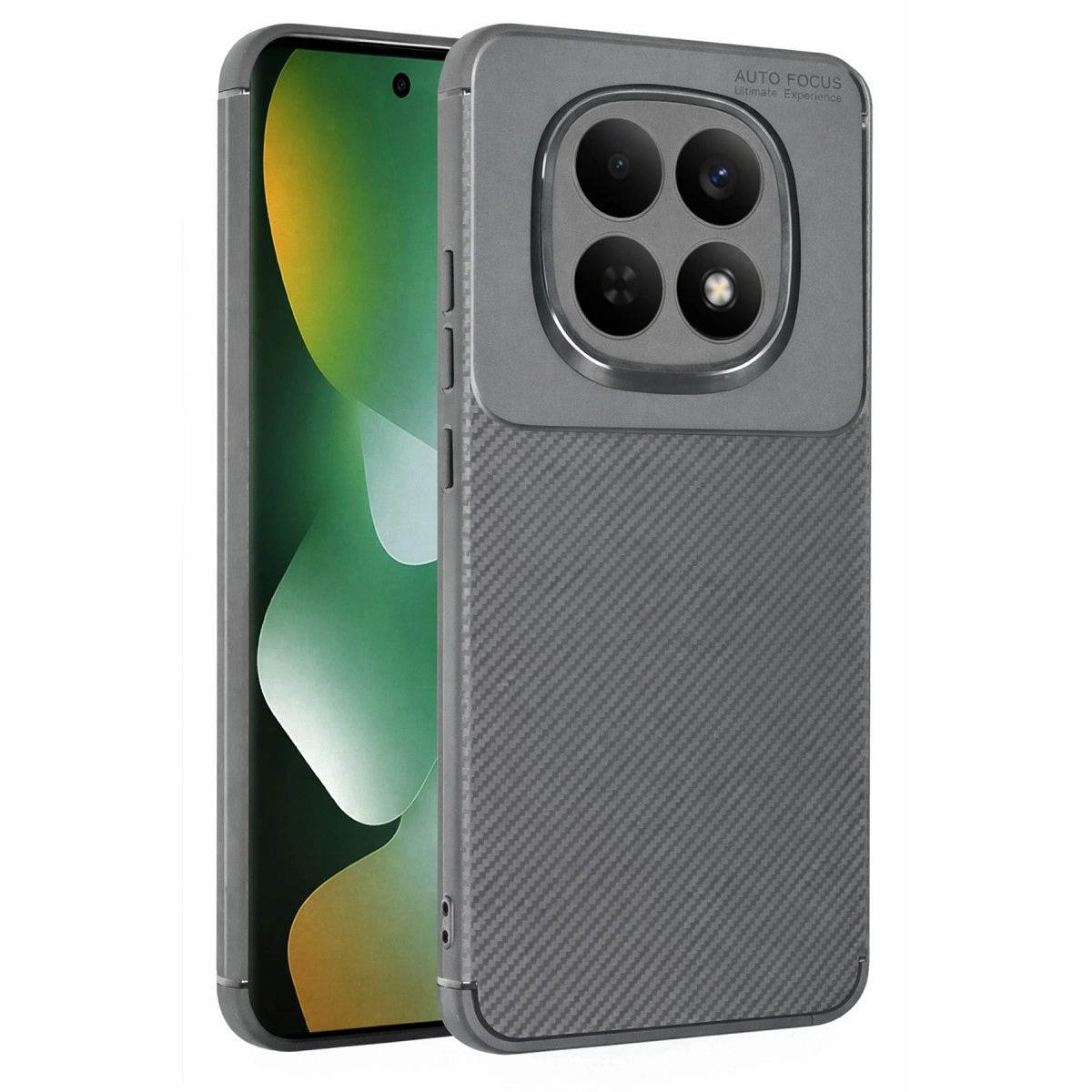 Xiaomi Redmi Note 15 4g Auto Focus Karbon Kapak - Gri