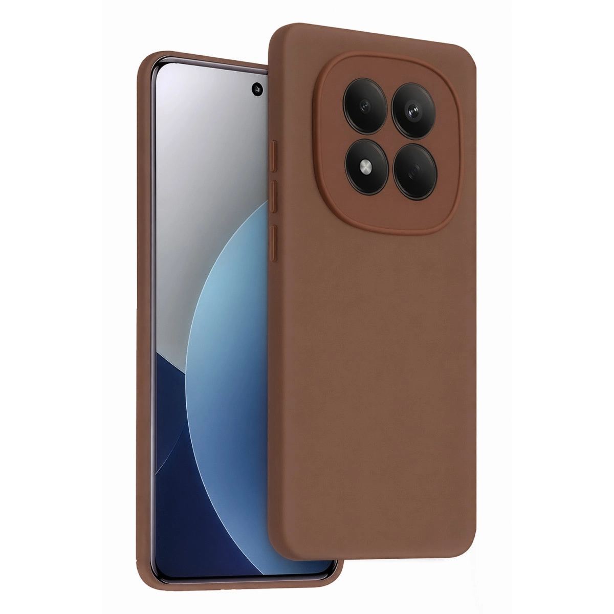 Xiaomi Redmi Note 15 Pro 5g First Silikon - Kahverengi