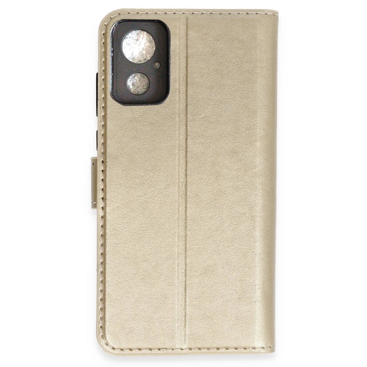 General Mobile Gm 23 Se Trend S Plus Kapaklı Kılıf - Gold