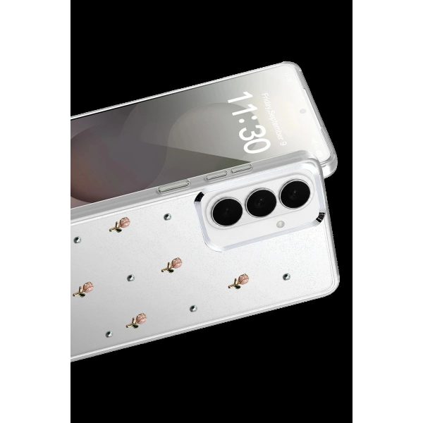 Samsung Galaxy S26 Fiyonk Desenli Kapak - Desen 6