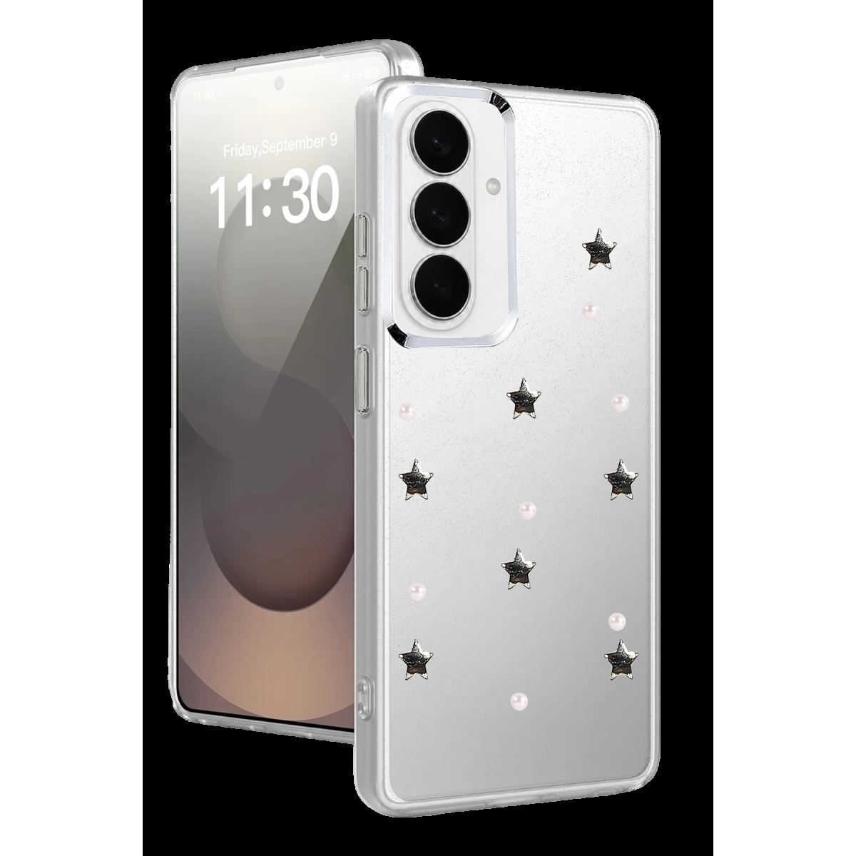 Samsung Galaxy S26 Fiyonk Desenli Kapak - Desen 7