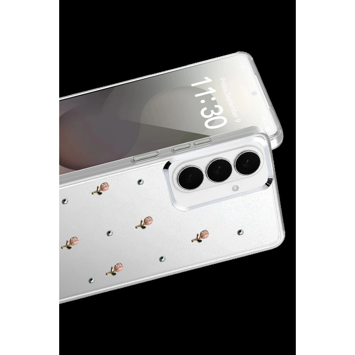 Samsung Galaxy S26 Plus Fiyonk Desenli Kapak - Desen 6