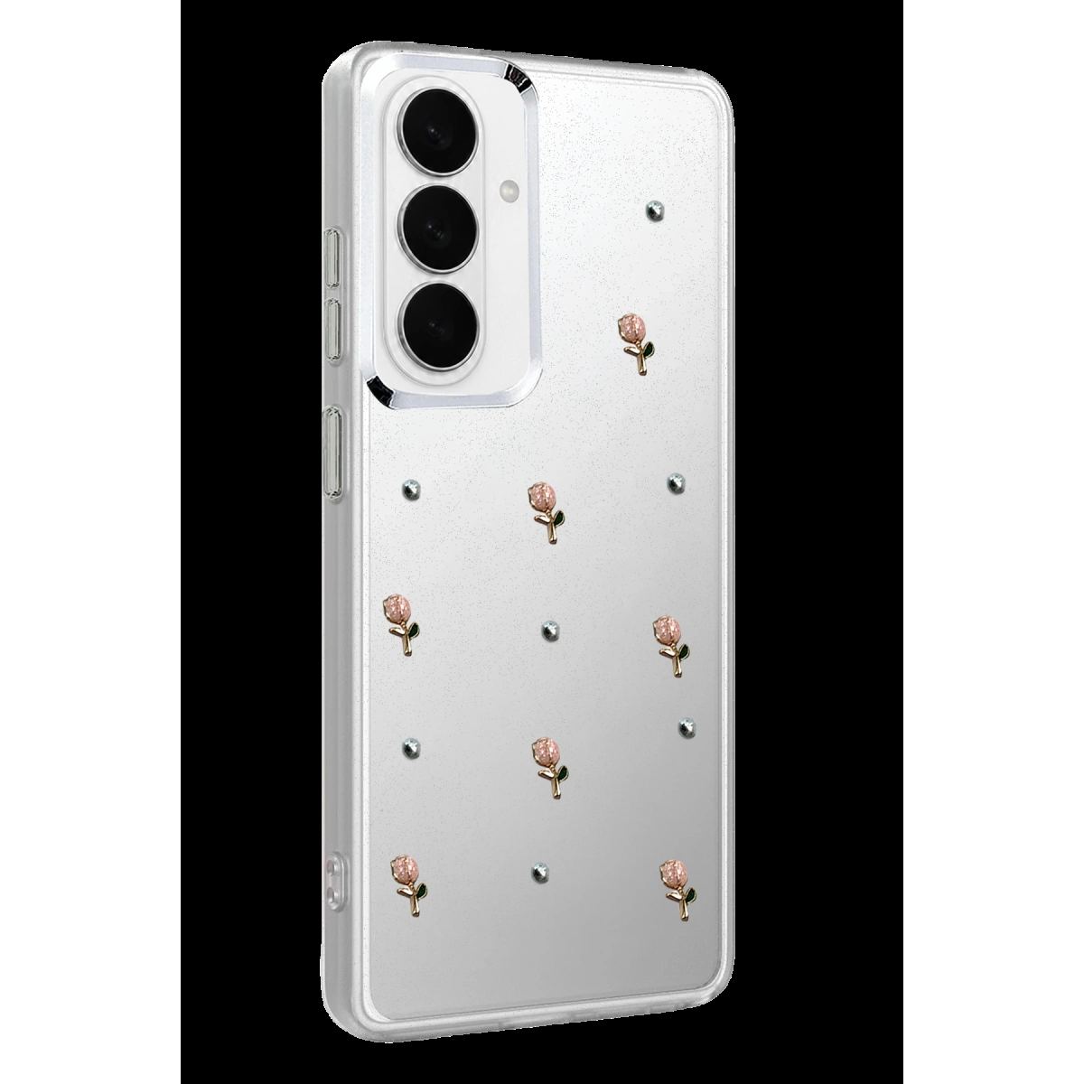 Samsung Galaxy S26 Plus Fiyonk Desenli Kapak - Desen 6