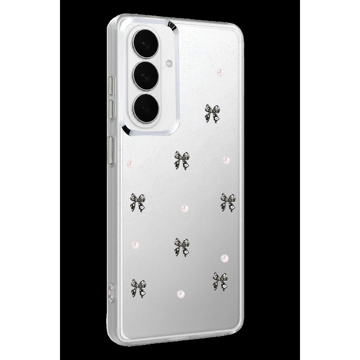 Samsung Galaxy S26 Plus Fiyonk Desenli Kapak - Desen 8