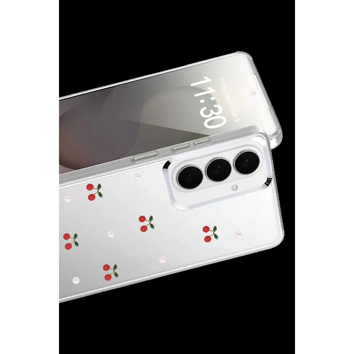 Samsung Galaxy S26 Plus Fiyonk Desenli Kapak - Desen 9