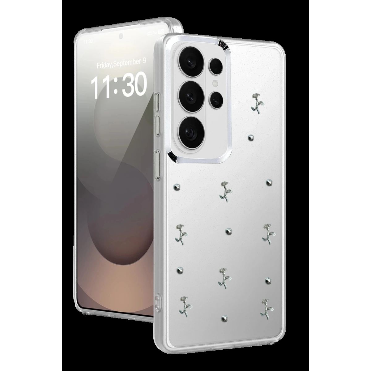 Samsung Galaxy S26 Ultra Fiyonk Desenli Kapak - Desen 4
