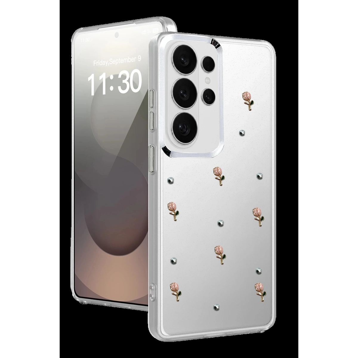 Samsung Galaxy S26 Ultra Fiyonk Desenli Kapak - Desen 6