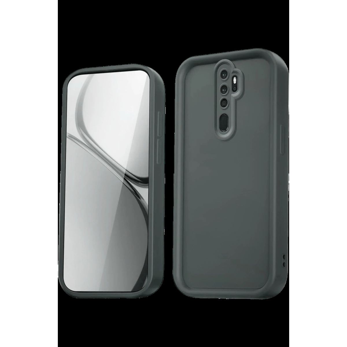 Xiaomi Redmi Note 8 Pro Kılıf Viera Silikon - Gri