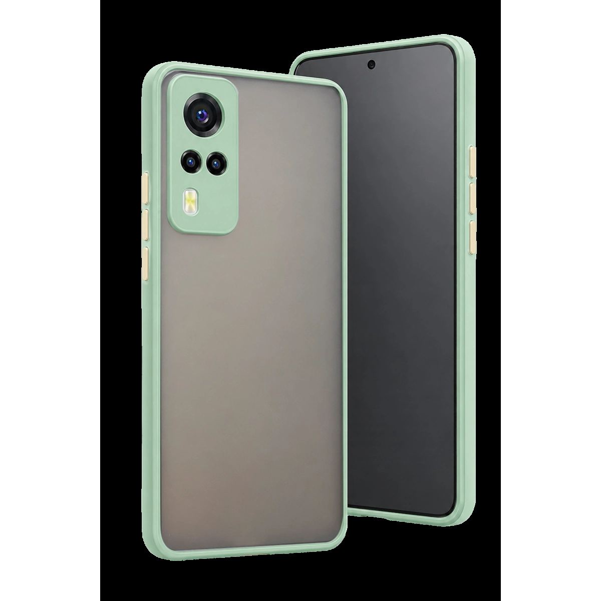 Vivo Y53s Kılıf Montreal Silikon Kapak - Turkuaz