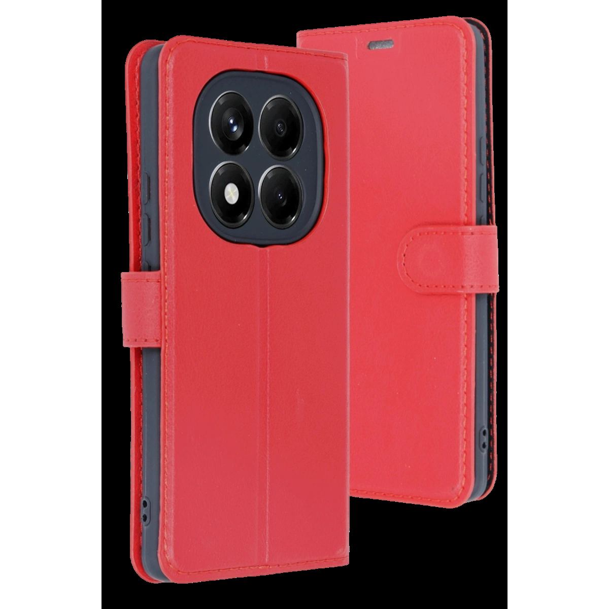 Xiaomi Redmi Note 15 Pro 4g Trend S Plus Kapaklı Kılıf - Kırmızı