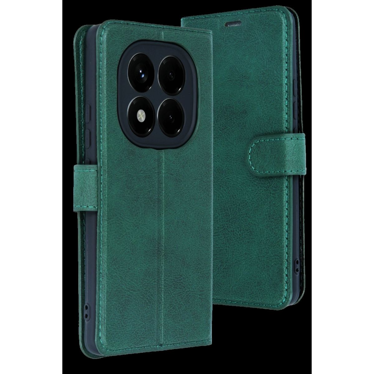 Xiaomi Redmi Note 15 Pro 4g Trend S Plus Kapaklı Kılıf - Yeşil