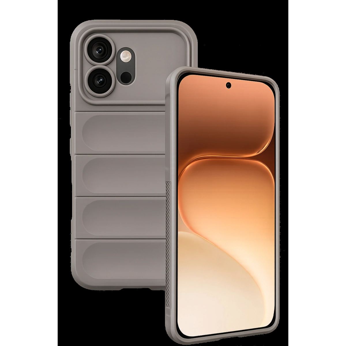 Huawei Honor 600 Optimum Silikon - Gri