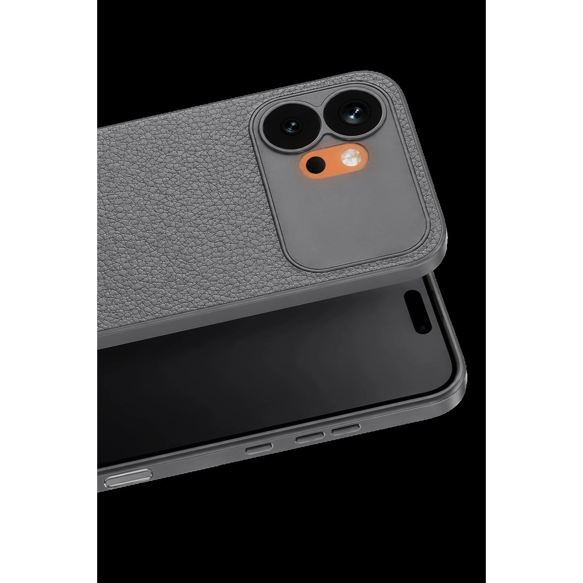 Huawei Honor 600 Thermax Silikon Kılıf - Gri