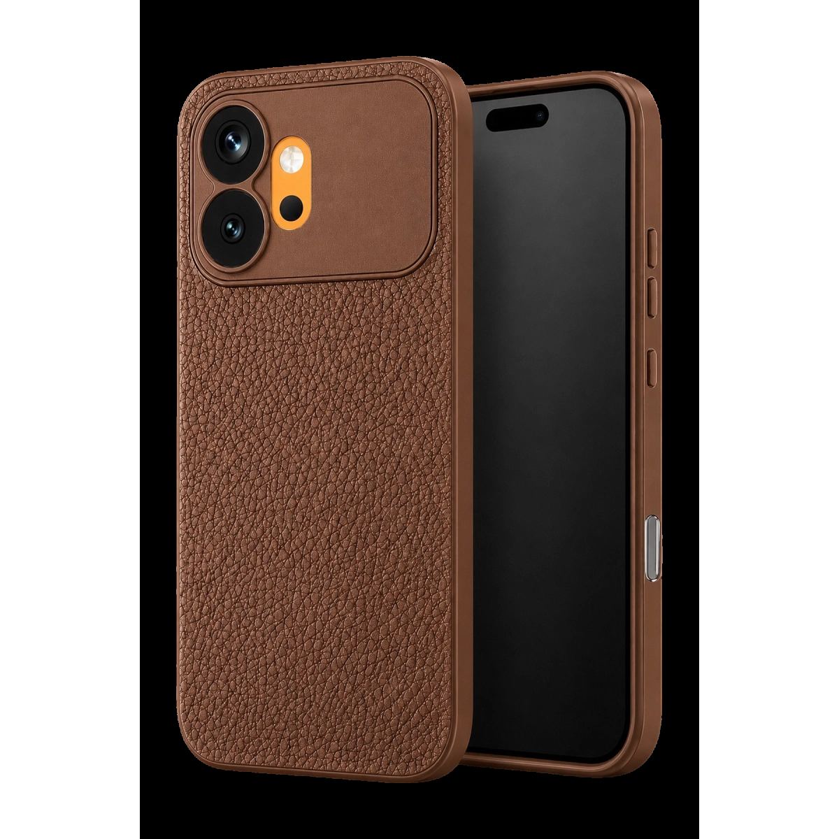 Huawei Honor 600 Thermax Silikon Kılıf - Kahverengi