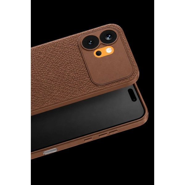 Huawei Honor 600 Thermax Silikon Kılıf - Kahverengi