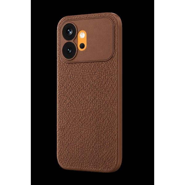 Huawei Honor 600 Thermax Silikon Kılıf - Kahverengi