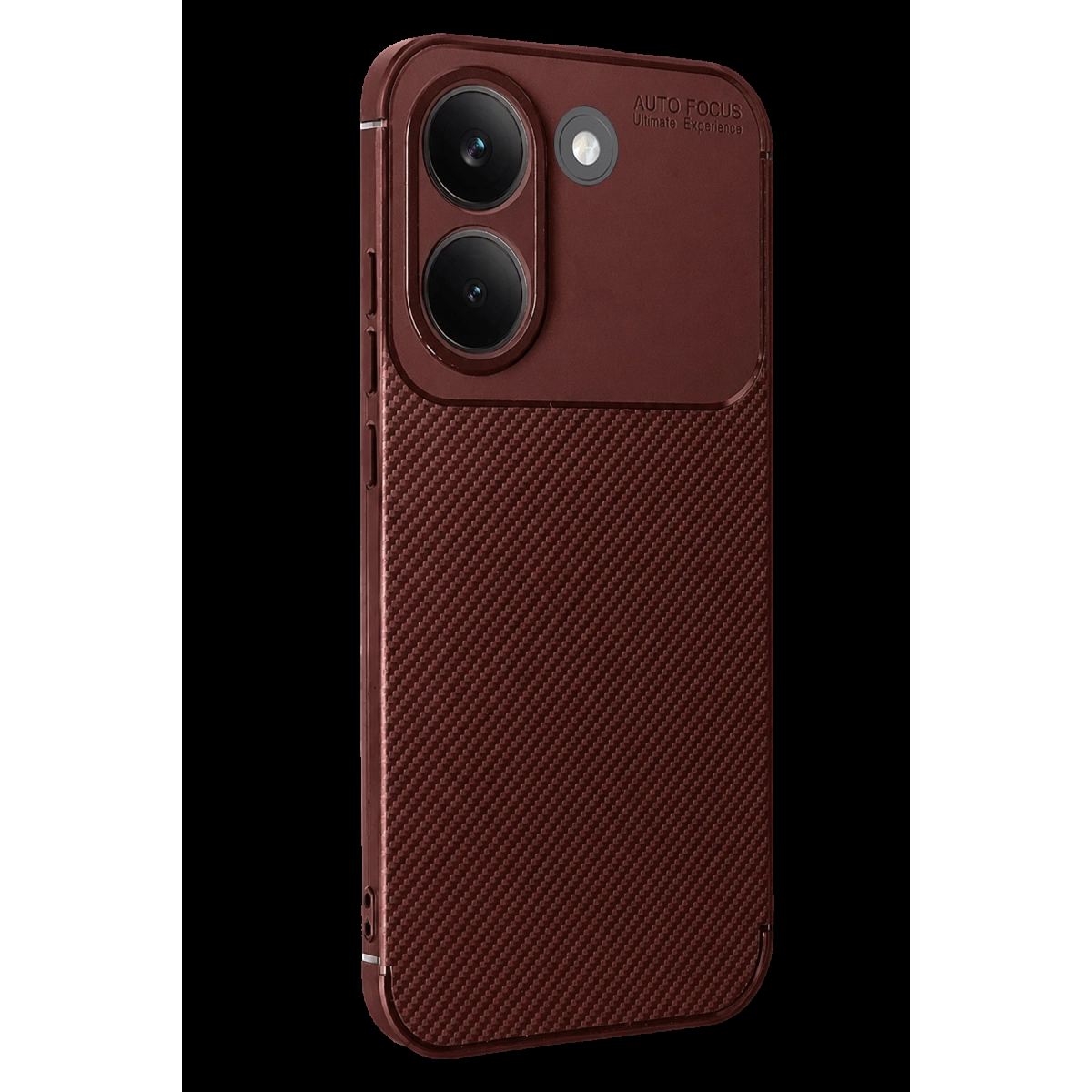 Xiaomi Poco X8 Pro Auto Focus Karbon Kapak - Bordo