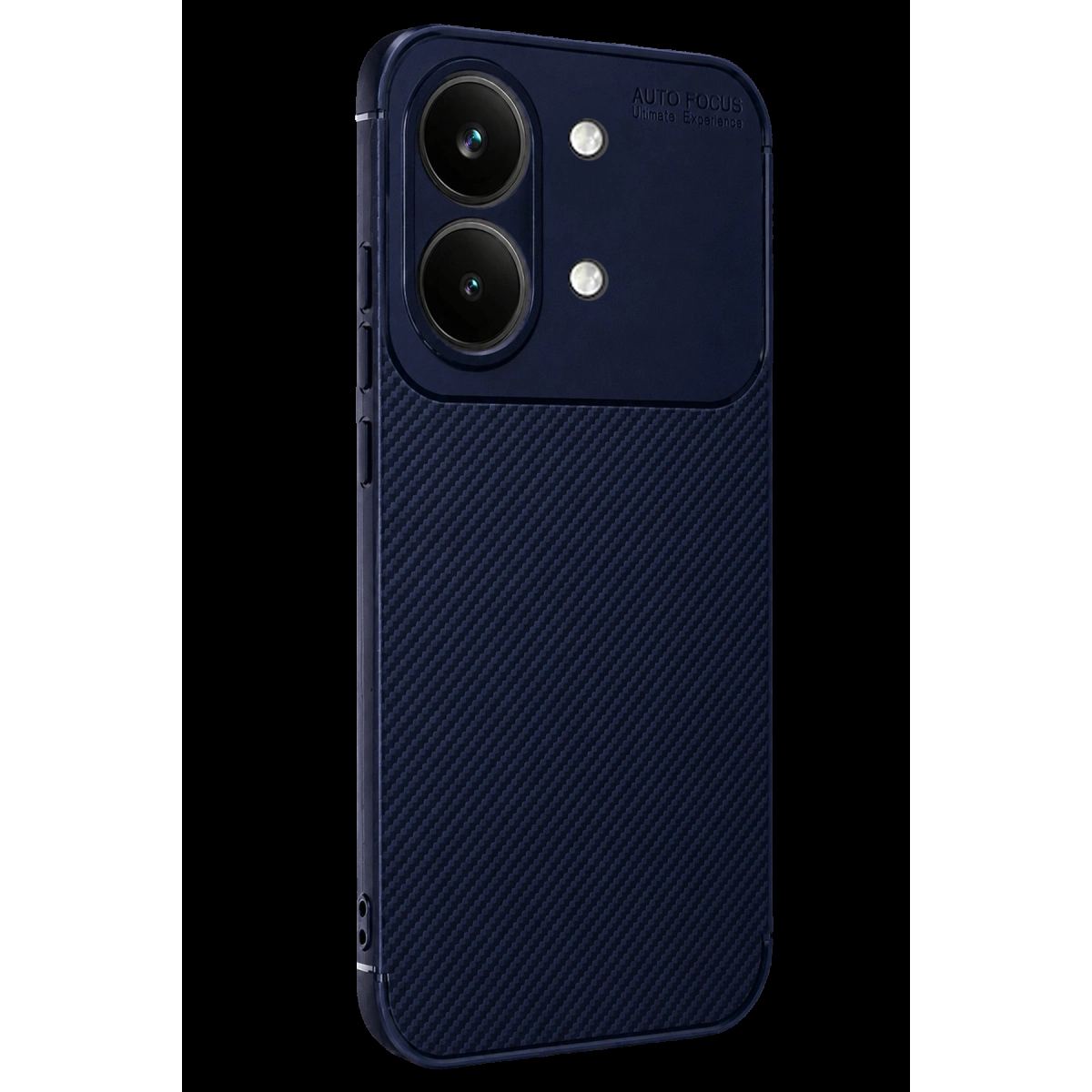Xiaomi Poco X8 Pro Max Auto Focus Karbon Kapak - Lacivert