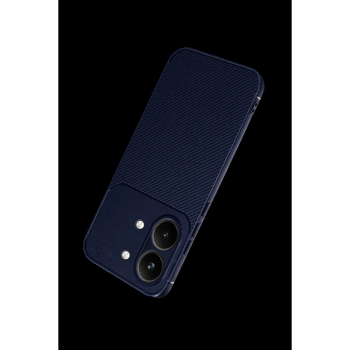 Xiaomi Poco X8 Pro Max Auto Focus Karbon Kapak - Lacivert