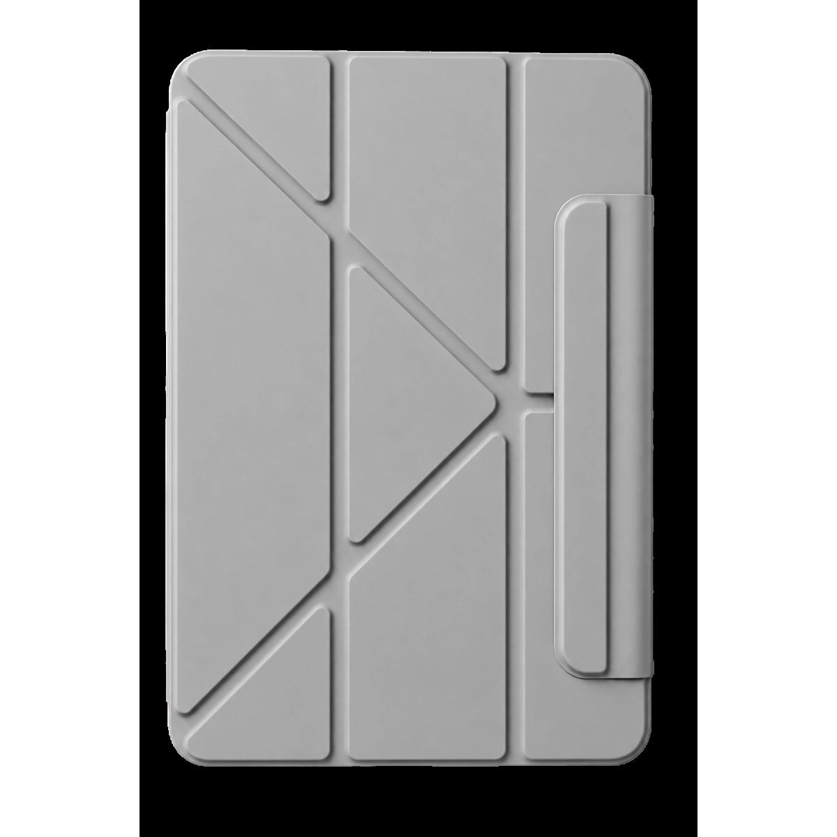 Apple İpad 2025 10.9 10.nesil (a16) Edz Manyetik Standlı Tablet Kılıfı - Gri