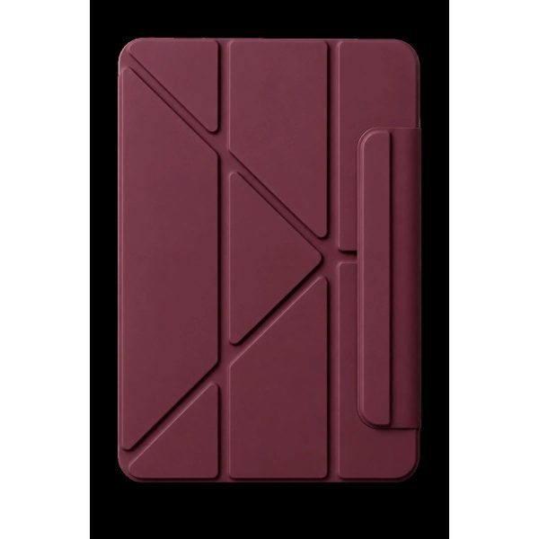 Apple İpad 2025 10.9 10.nesil (a16) Edz Manyetik Standlı Tablet Kılıfı - Mürdüm