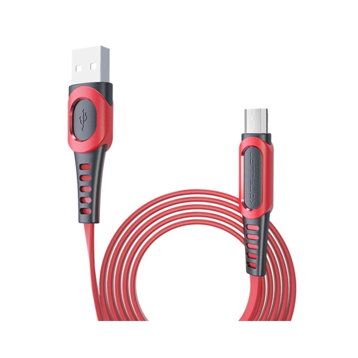 Dc01 Süper Hızlı Micro Usb Kablo 1m 2.4a - Kırmızı