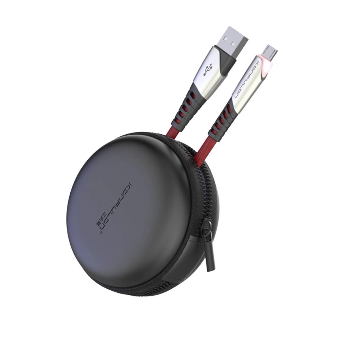 Dc16 Micro Usb Kablo 1m 2.4a - Mavi