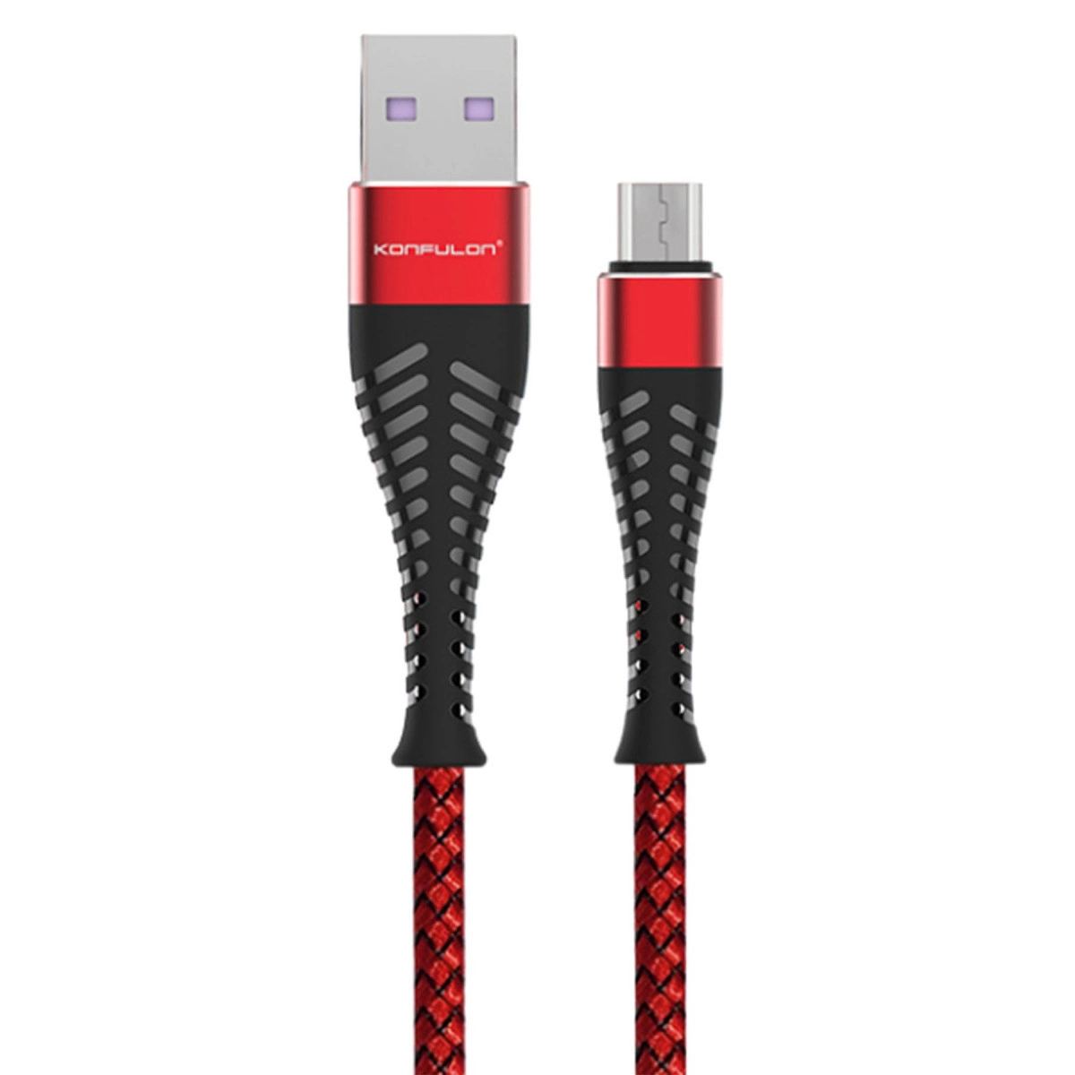 S61 Micro Usb Kablo 1.2m 2.1a - Kırmızı