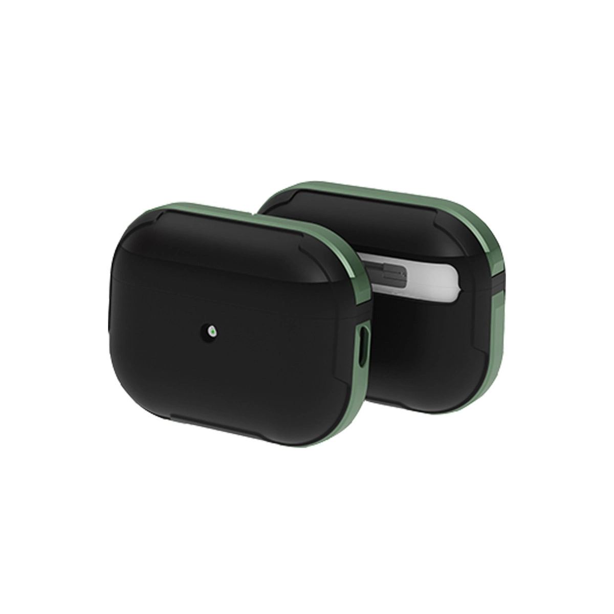 Apple Airpods 3 (3.nesil) Mo-a8 Armor Kılıf - Koyu Yeşil