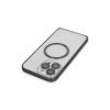 Joko Apple İphone 15 Pro Max Kılıf Metal Bumper Magneticsafe Kapak - Siyah