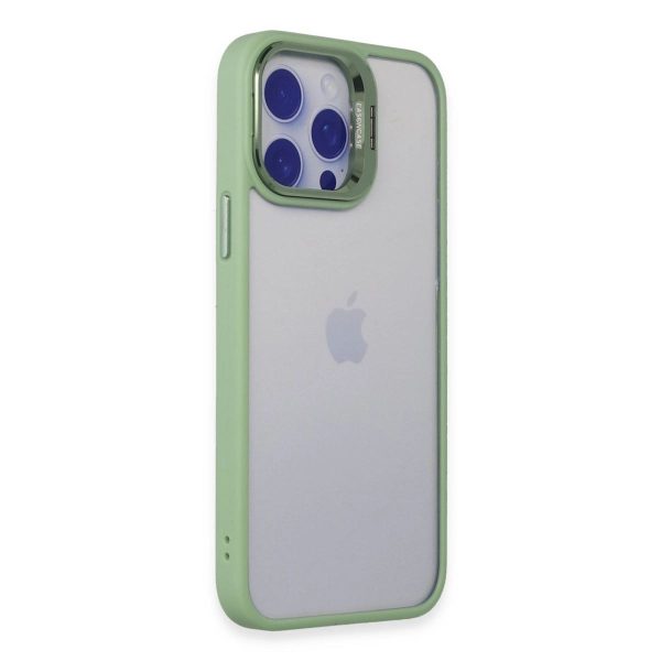 Joko Apple İphone 14 Pro Kılıf Roblox Lens Standlı Kapak - Yeşil